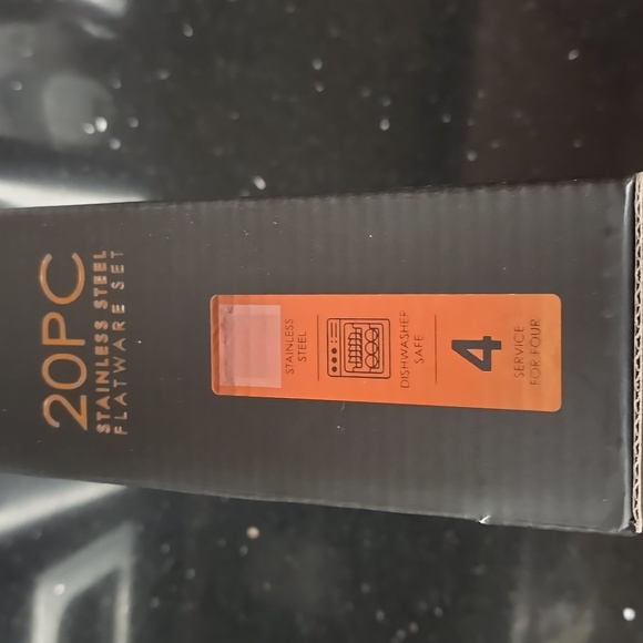 HOST PICK. NIB. Tahari Home 20pc Flatware Set - Picture 2 of 5